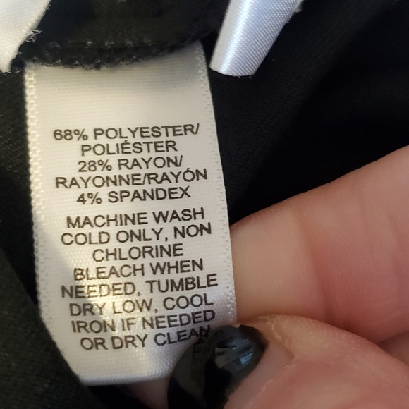 LOFT PLUS MARISA TROUSER SZ 24. BLACK . NWOT. - Picture 7 of 9